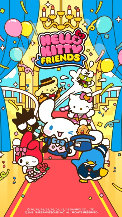 Hello Kitty Friendsのスクリーンショット1 Hello Kitty Friendsのスクリーンショット1