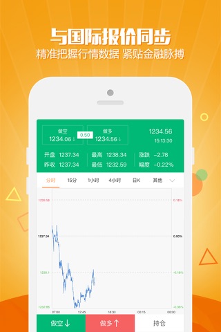 鑫汇宝贵金属-贵金属,现货,黄金投资交易软件 screenshot 3