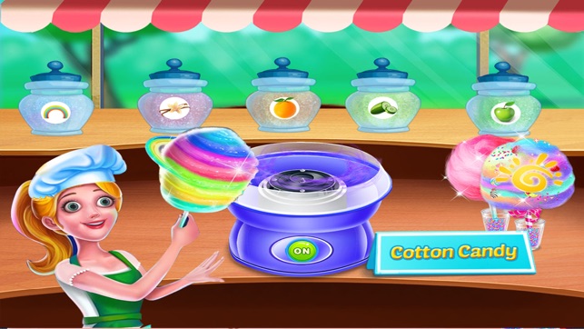 Cotton Candy Maker And Decoration - Cooking Game(圖2)-速報App