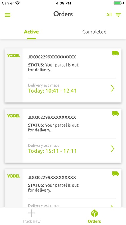 Yodel parcel manager screenshot-4