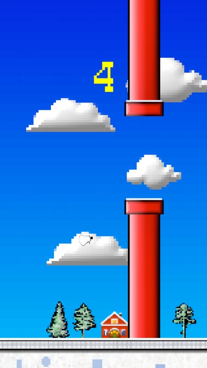 Alien Cowboy: Flappy Christmas screenshot-3