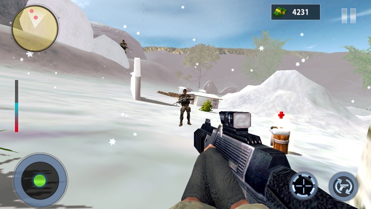 Snow Mountain Sniper Shooting screenshot-4