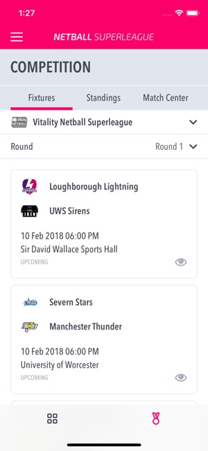 Vitality Netball SuperLeague(圖2)-速報App