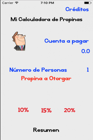 Mi Calculadora de Propinas screenshot 2