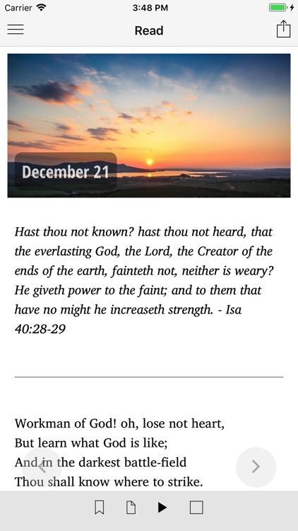 Daily Strength for Daily Needs
