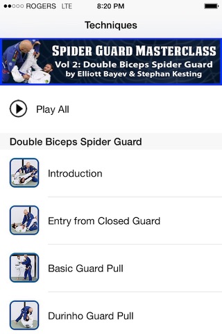 BJJ Spider Guard Vol 2 screenshot 3