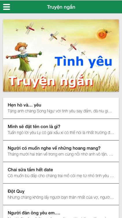 Truyện ngắn Ngôn tình