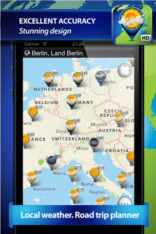 Weather Travel Map screenshot1