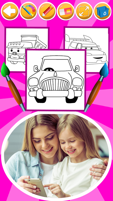 Coloring Book: Car Color Book screenshot 4