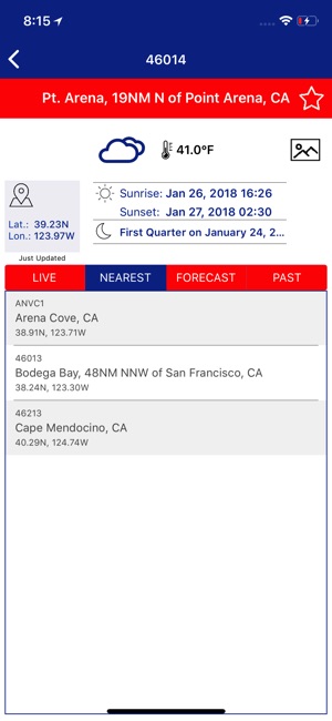 NOAA NDBC Buoy Live Marine(圖5)-速報App