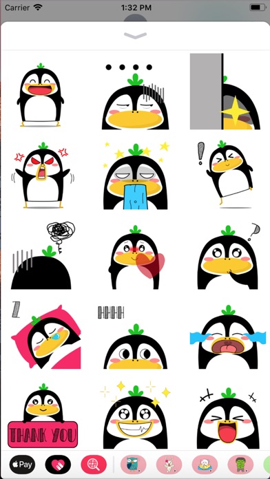 Pingy - Penguin Emoji GIF screenshot 2