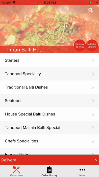 How to cancel & delete Imran Balti Hut from iphone & ipad 2