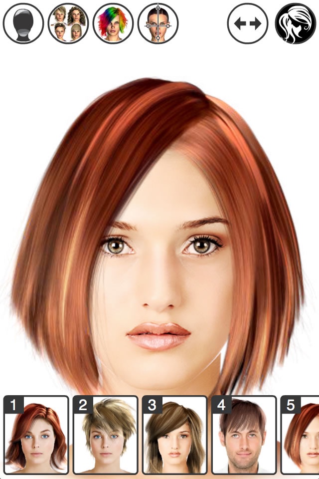 Hairstyles:Face Scanner in 3D for iPhone - Free App Download