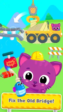 Game screenshot Cute & Tiny Construction Cars hack