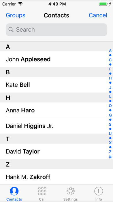 App preview