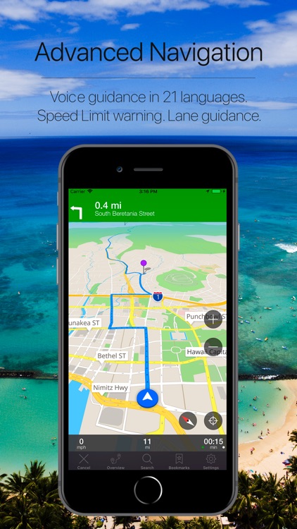 Hawaii, USA Offline Navigation screenshot-3