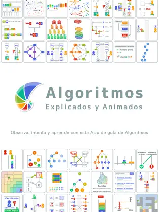 Captura de Pantalla 1 Algoritmos Explicados&Animados iphone