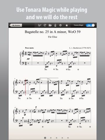Interactive Piano Sheet Music screenshot 3