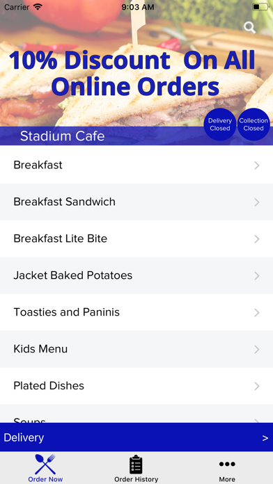 How to cancel & delete Stadium Cafe from iphone & ipad 2