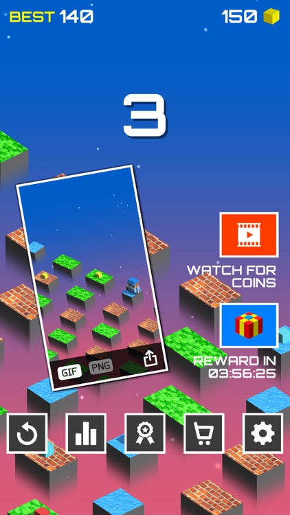 Jump On Box - Fun Sky Jumpman screenshot-3