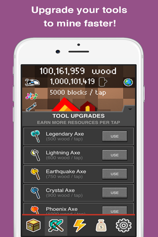 ClickCraft - Pocket Mining screenshot 3