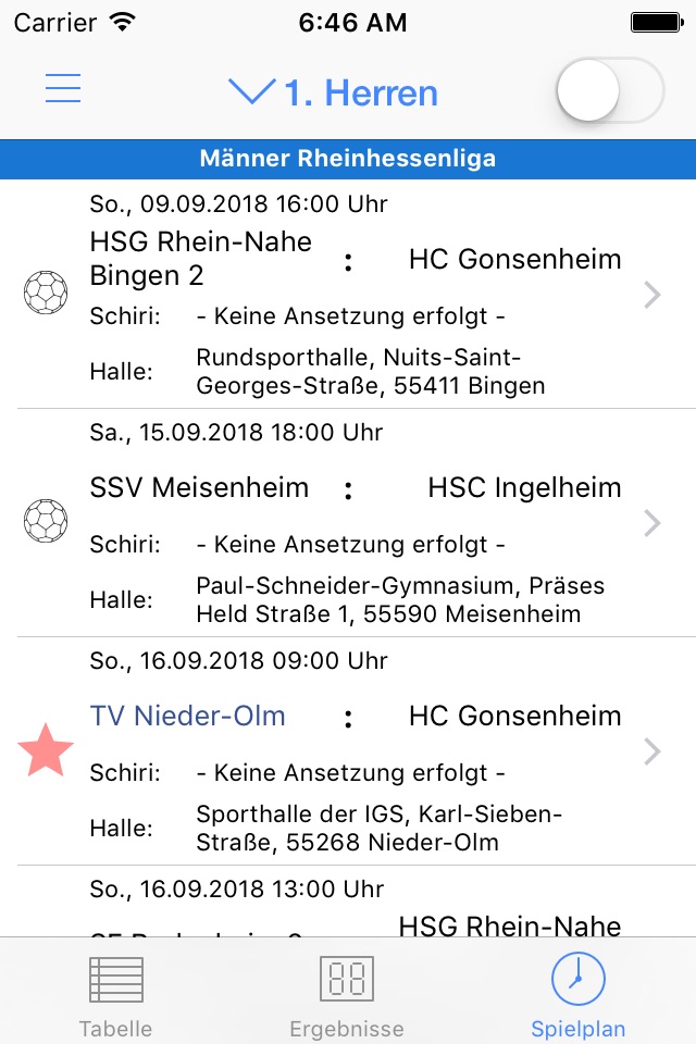 TV Nieder-Olm Handball screenshot 2