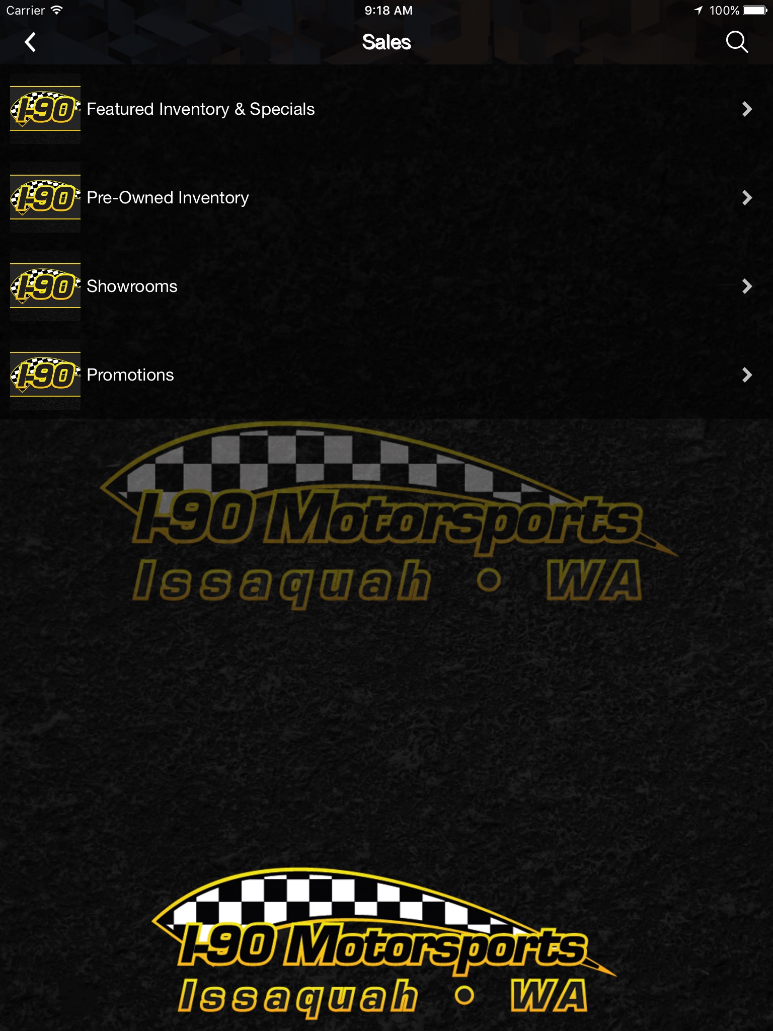 I-90 Motorsports. screenshot 2