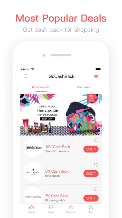 GoCashBack - Rebates, Coupons