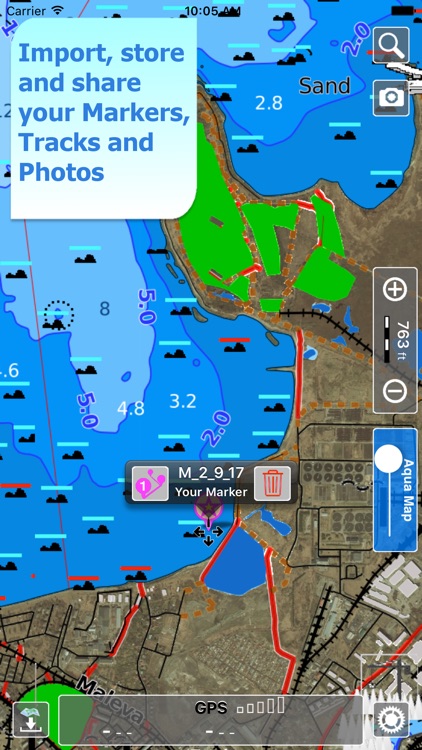 Aqua Map Estonia, Marine GPS