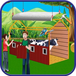 Construire une ferme de village