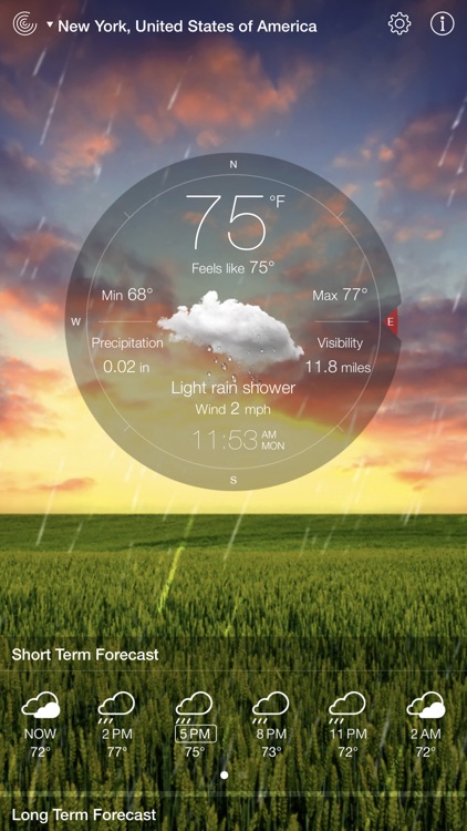 Weather Live゜