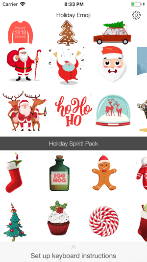 Holiday Emoji Stickers(圖3)-速報App