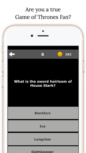 Thrones Quiz - TV Fantasy Edition(圖1)-速報App