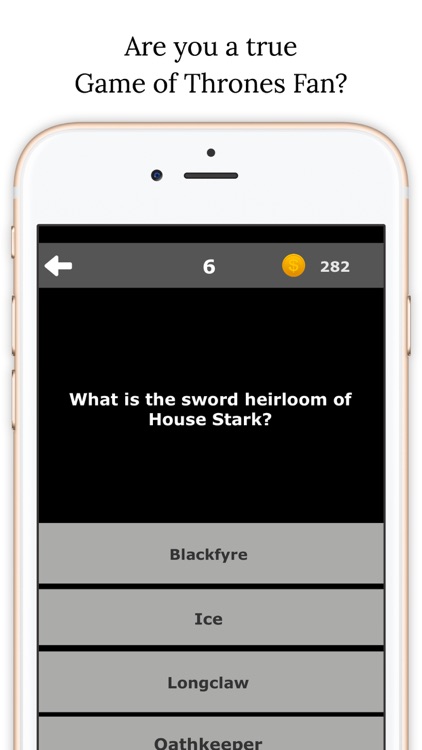 Thrones Quiz - TV Fantasy Edition