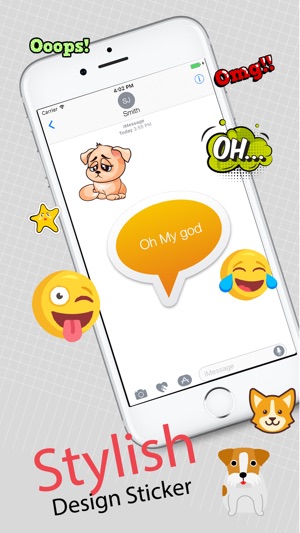 Cat Dog Static Stickers(圖4)-速報App