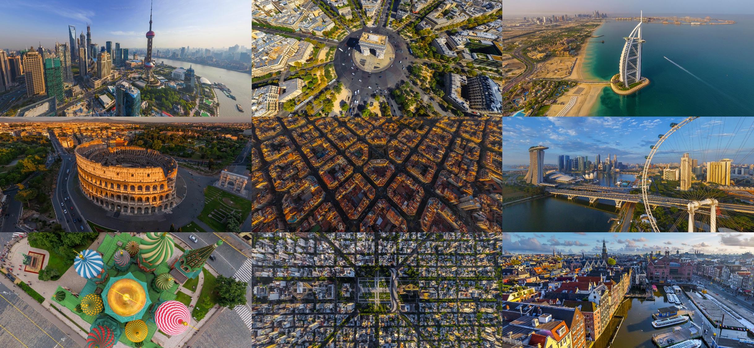 Screenshot do app AirPano City Book