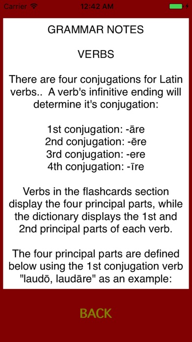 Learn Latin: Audio Flashcards screenshot 4