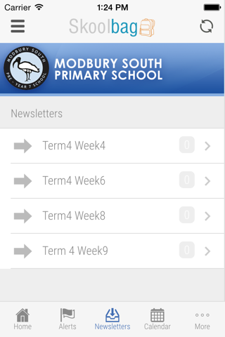 Modbury South Primary School - Skoolbag screenshot 4