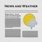 NewsHog : News and Weather