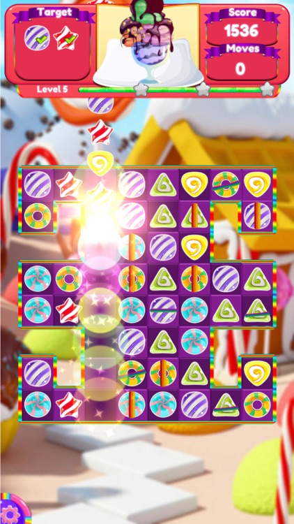 Magic Unicorn pop match 3 screenshot-4