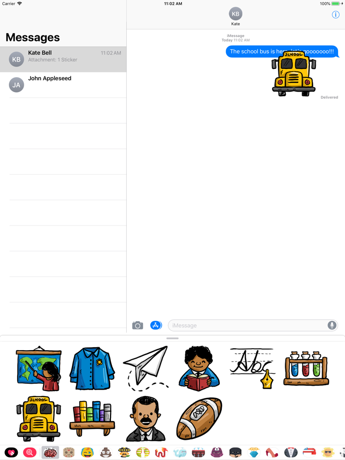 Back 2 School Stickers