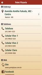 Point Pizzaria Navira&iacute; Captura de tela 3