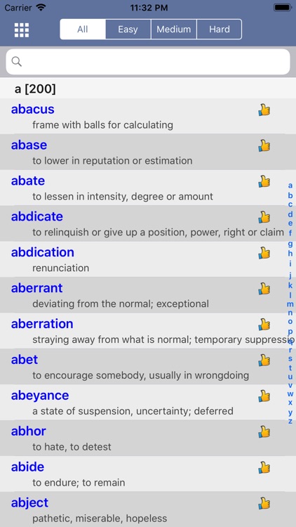 LSAT Vocabulary Lite