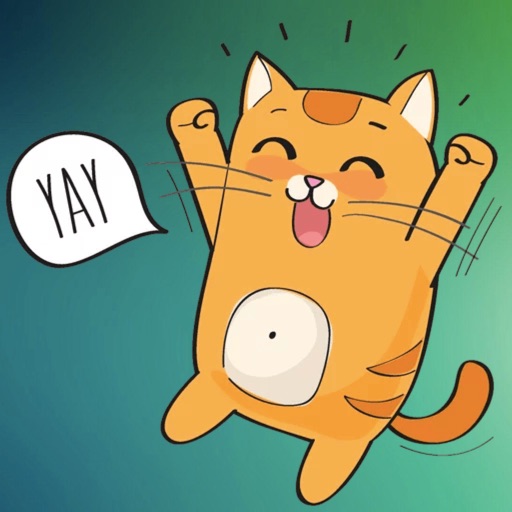 Talking Kitty Stickers icon