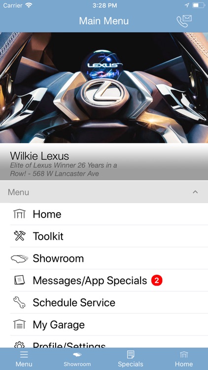 Wilkie Lexus MLink screenshot-3