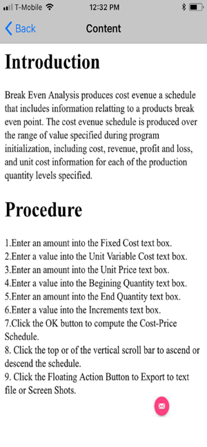 Break Even Analysis Automated(圖3)-速報App