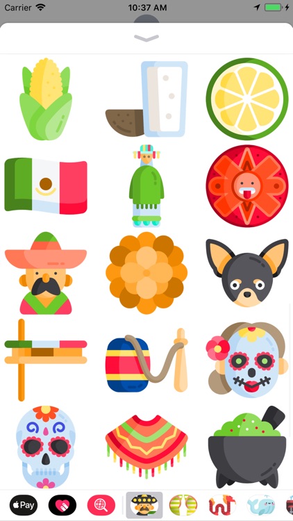 Viva México Stickers