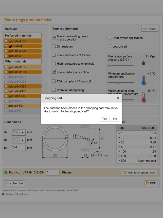 Piston rings product finder(圖3)-速報App