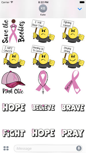 Breast Cancer Stickers(圖3)-速報App