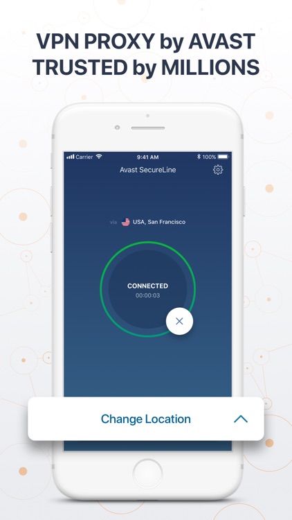 VPN SecureLine: Proxy by Avast screenshot-0